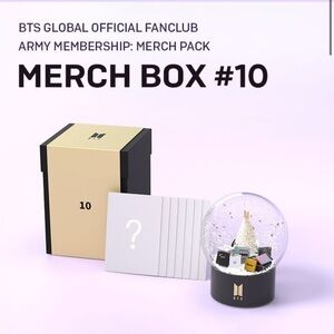 BTS ARMY Merch Box #10 – Complete Set | Never Used, Never Displayed
